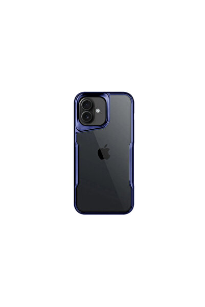 NewFace iPhone 16 Plus Case Boyi Silicone Cover - Navy Blue