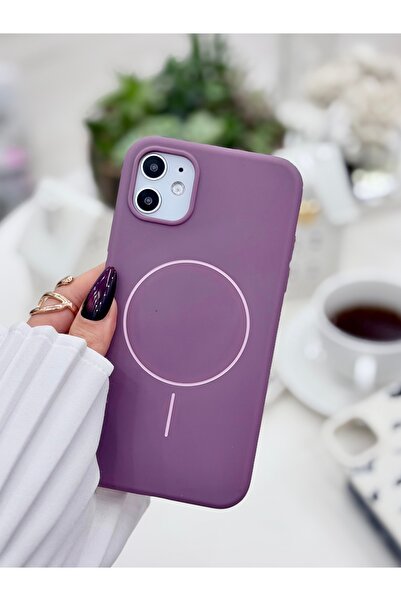 Go Aksesuar Iphone 11 Uyumlu MAGSAFE Özellikli Mat Parmak İzi Bırakmaz Darbe ...