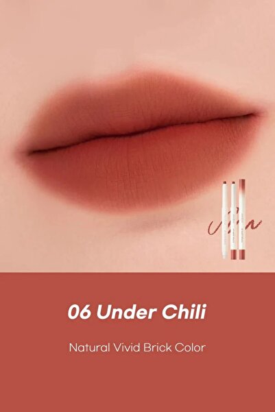 Romand (rom&nd) Lip Mate Pencil Dudak Kalemi 06 Under Chili (Doğal Görünüm Ve...