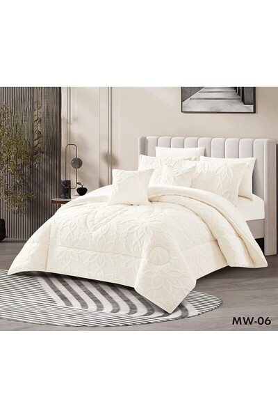 ALMIAAD Exclusive luxury winter bedspread combining elegance and beauty, 8 pieces, 240*260