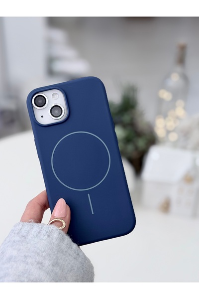 Go Aksesuar Iphone 15 - 14 - 13 Uyumlu MAGSAFE Özellikli Parmak İzi Bırakmaz ...