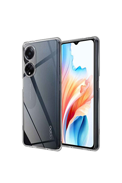 Hatreds Oppo A38 İçin Uyumlu Darbe Emici Yumuşak Ultra İnce Sararmaz Şeffaf K...