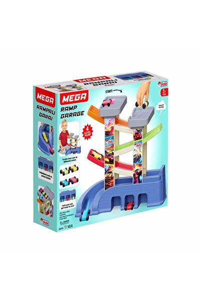Fen Oyuncak مجموعة مرآب ميجا رامبالا بأربعة طوابق - موقف سيارات لعبة يتسع لـ 4 سيارات