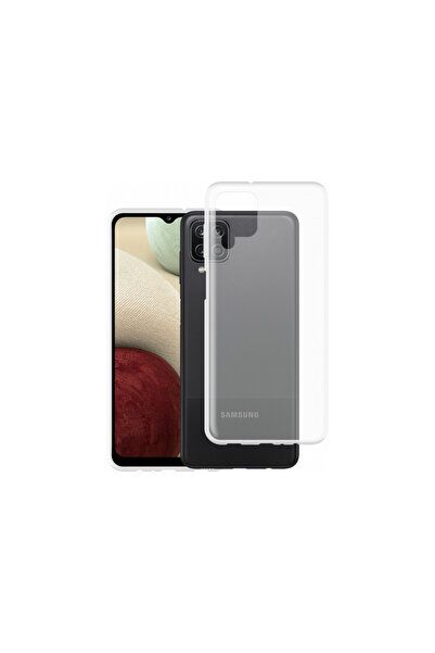 Hatreds Samsung Galaxy A12 İçin Uyumlu Darbe Emici Yumuşak Ultra İnce Sararma...