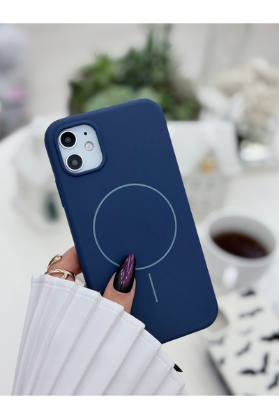 Go Aksesuar Iphone 11 Uyumlu MAGSAFE Özellikli Mat Parmak İzi Bırakmaz Darbe ...