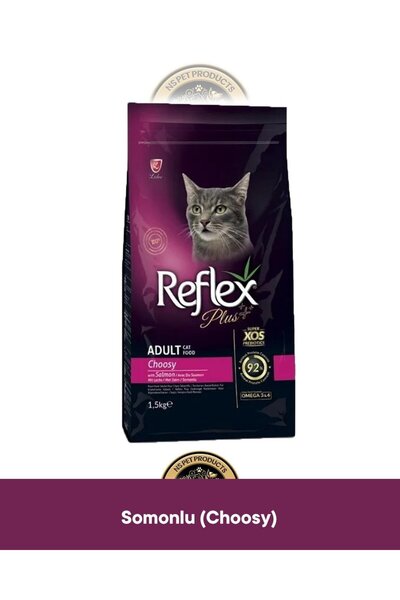 Reflex Plus Hypoallergenic Choosy - Seçici Kediler İçin Somonlu Yetişkin Kedi...