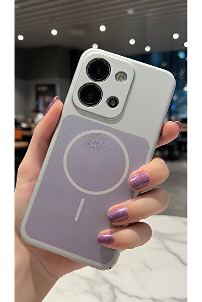 Hatreds Xiaomi Redmi 15C İçin Uyumlu Darbe Emici Kamera Korumalı MagSafe Şarj...