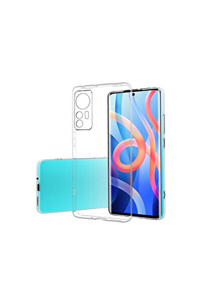 Hatreds Xiaomi Mi 12 İçin Uyumlu Darbe Emici Yumuşak Ultra İnce Sararmaz Şeff...