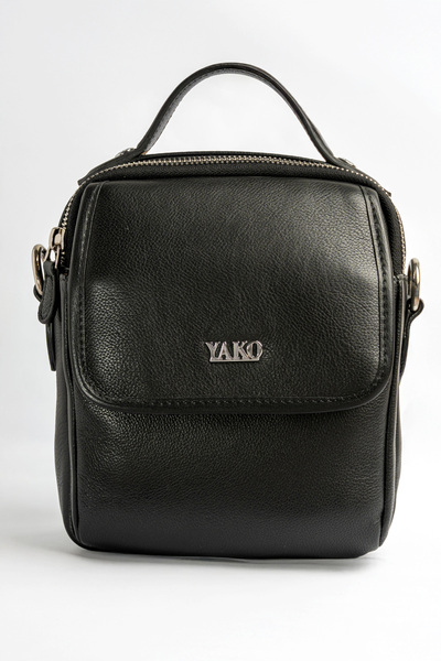 Yako Çanta Genuine Leather Shoulder Messenger Bag