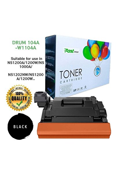 Fast Print TONER CARTRIDGE DRUM UNIT 104A BLACK-W1104A