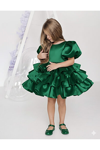 Asel Kids Дівчача сукня з бавовняною підкладкою, підходяща для особливих днів