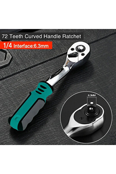 choice2 1 4 Ratchet Wrench 72 Teeth Ratcheting Sket Wrench Car Repair Sket Wr...