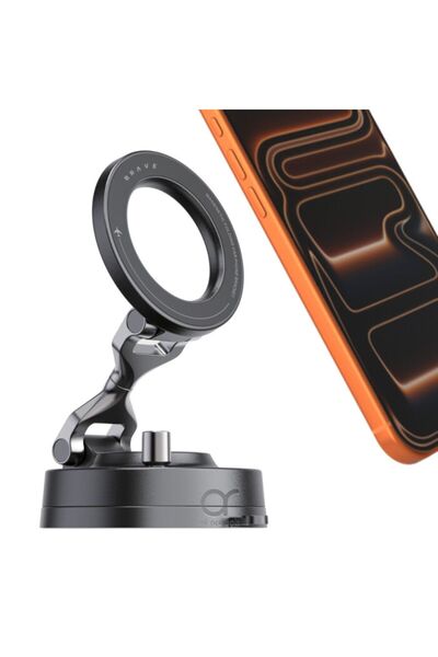 Brave Vacuum Suction Magnetic Car Mount