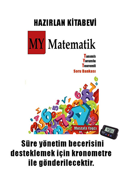 paraf yayınları MUSTAFA YAĞCI TYT MATEMATİK SORU BANKASI