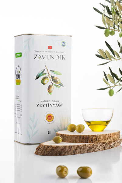 Zavendik 5 Lt. Organik Natürel Sızma Zeytinyağı