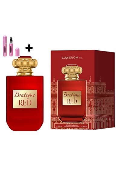 LUXEROM Boutique Red unisex eau de parfum + refillable dispenser