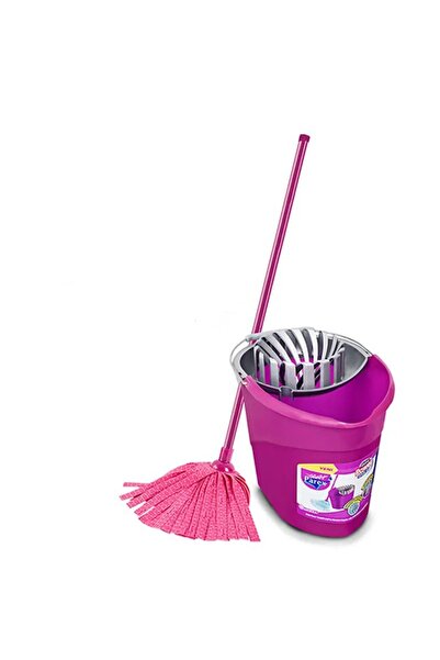 Parex Set Curatenie Extra Power, Galeta cu Mop, 14 litri, Roz