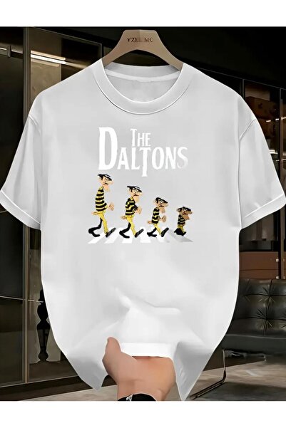 Oceanwear تي شيرت دالتون كارديز مطبوع برقبة دائرية وأكمام قصيرة للجنسين