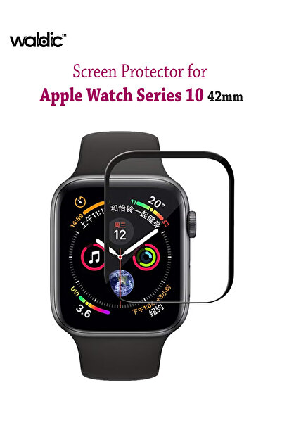 Generic Apple Watch Series 10 42mm Premium Screen Protector - Black