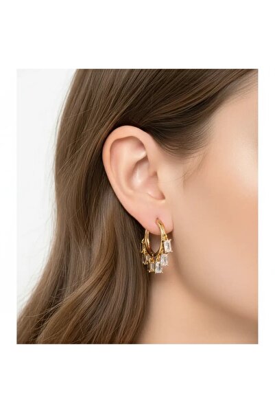 Twenty Eight Shakira Rose Gold Earrings