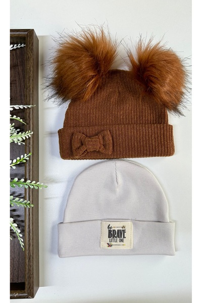 Sepetim Triko ve Kaşkorse 2’li Bere