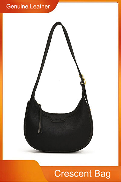 Louis Vettriano حقيبة كتف هلالية، حقيبة يد تُحمل تحت الإبط، حقيبة كتف بحزام ق...