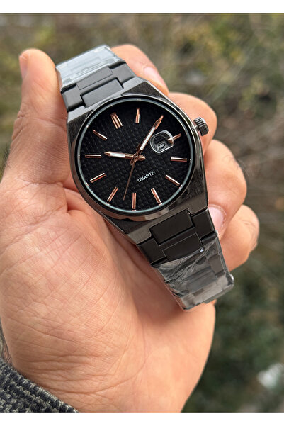 Tulpar New Season Limited Edition Calendar Function Steel Band Men's Wristwatch