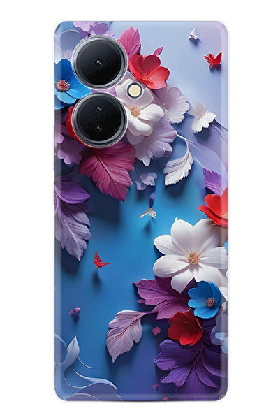 Arvencase غطاء حماية لهاتف فيفو V29 لايت من سلسلة Efex مطبوع ذو نمط مميز stk-...