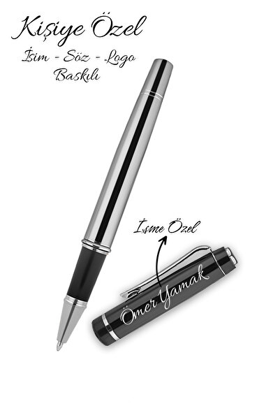 Genel Markalar Kişiye Özel Isim Yazılı Şık Roller Kutulu Imza Kalemi