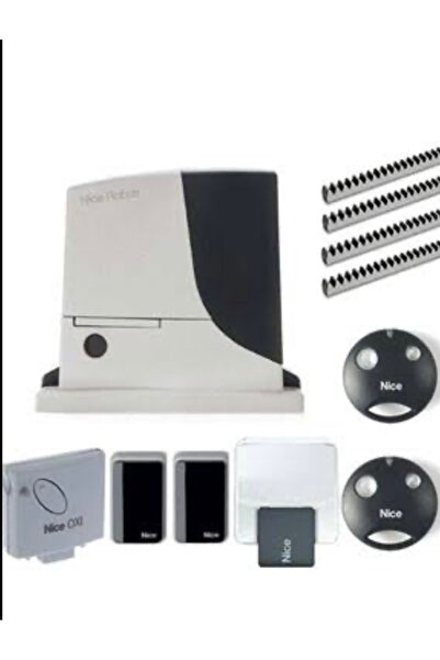 NİCE Robus 1000 Kg Hız Ayarlı Otomatik Sürgülü Yana Kayar Bahçe Kapı Motoru