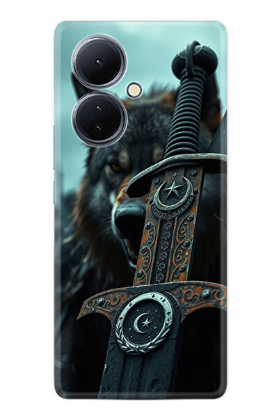 Arvencase غطاء حماية لهاتف فيفو V29 لايت من سلسلة Efex مطبوع ذو نمط مميز stk-...