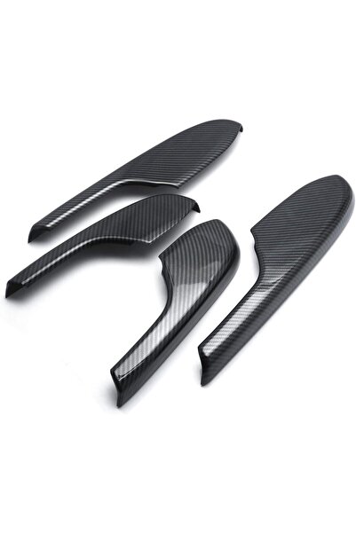 Mavi Keys For Honda Civic Fk7 Fc5 Premium Carbon Fiber Door Armrest Trim Set – 4 Pieces (2016–2021)