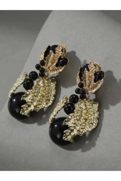 Bijoux Mojo Studio VINTAGE KLİPSLİ ŞIK KÜPE