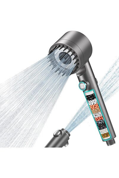 LA' PRECIOUS Water Filter Shower Head with 15 Stage Filter