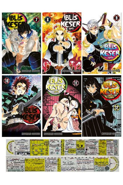 Gerekli Şeyler Yayıncılık İblis Keser 7-8-9-10-11-12. Ciltler Manga Seti + Öz...