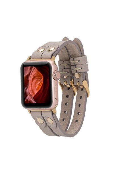 PLM Apple Watch Compatible Leather Cord Ely Double Tour Gt Erc3