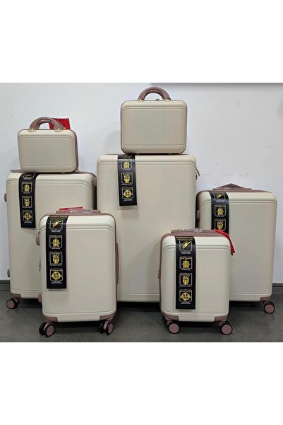 CN شنط سفر عرائسي راقي 7 قطع فايبر