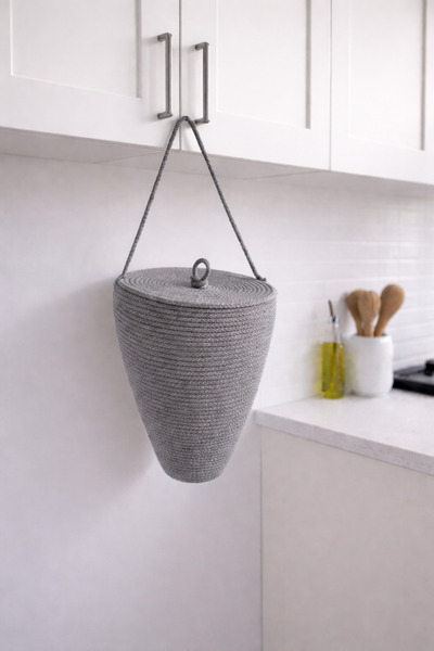 ÖRGÜM Organizer Decorative Bag Organizer with Lid 30X20 cm