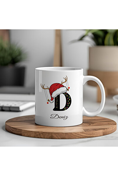 artemoris Yeni Yıl Hediyesi Kişiye Özel Kupa Bardak, İsimli Yılbaşı Tasarım, ...