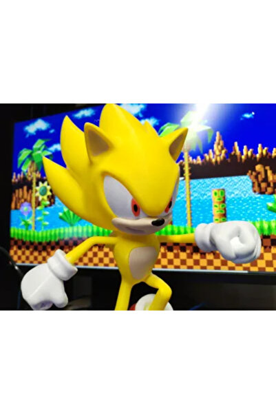 HasFar Tech مجسم مجموعة سوبر سبيد ذو الطابع الأصفر 35 سم