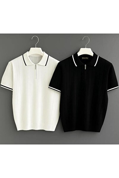 DeFacto 2 li set avantajlı paket erkek yazlık triko premium kalite tişört / t...