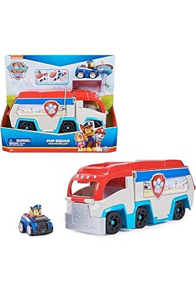 SanalAMCA Store Paw Patrol - Pup Squad Mini Patroller Takım Aracı, Chase Oyun...