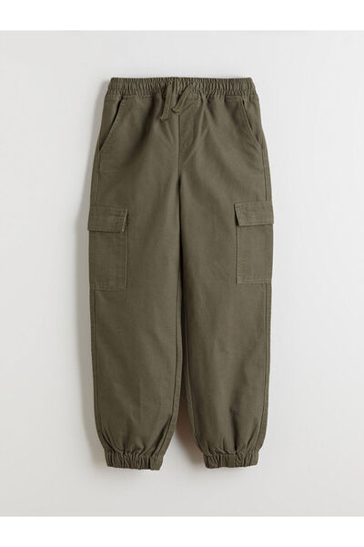 LC Waikiki بنطلون جوجر للأولاد من LCW KidsHaki بقصة عادية