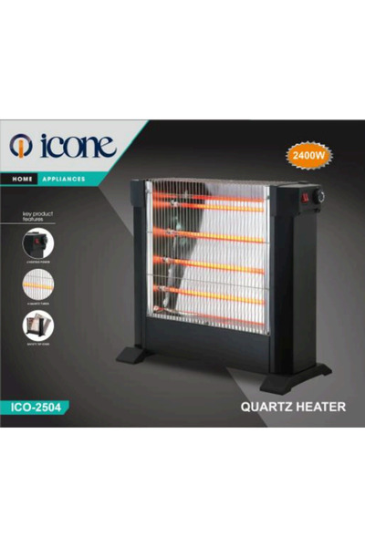 Icon Electric Heater 2400W - Black - Model ICO-2405