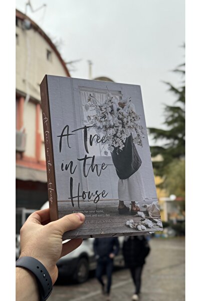 Nun Studio A Tree in the House Dekoratif Kitap Kutu – Doğal & Zarif Salon Dek...