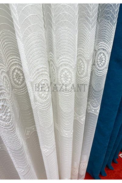 BEYAZLANT 675 BALIKSIRTI BRODE HER ODAYA UYGUN GRAMAJLI 1E 2 SIKI PİLELİ TÜL ...