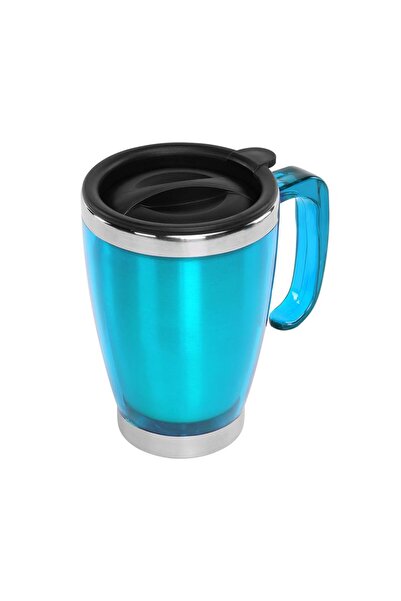 Universal S-link sl-tm1981 turquoise 415ml stainless steel mug (inner 304, ou...