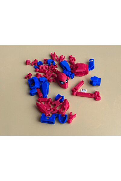 WELLCUT Spider-Man Miles Morales ve VenomDemonte Hareketli Dummy Figür – Birl...