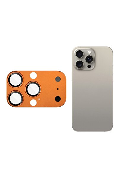 corcishop عدسة تحويل متوافقة مع آيفون 16 برو / 15 برو / 14 برو بمظهر كاميرا 1...