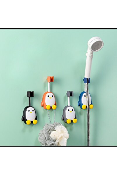 Acarlar Ticaret Ayarlanabilir Penguen Duş başlığı tutucu yapışkanlı